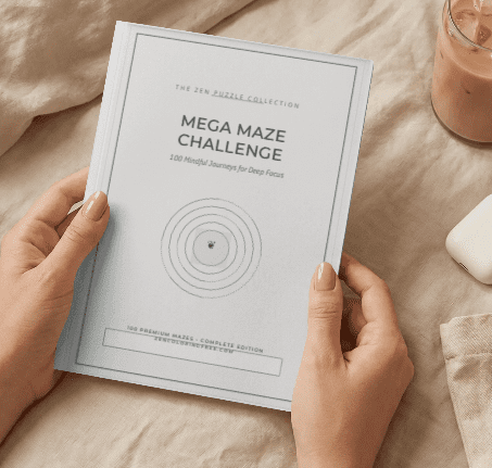 100 Page Maze Book PDF Printable