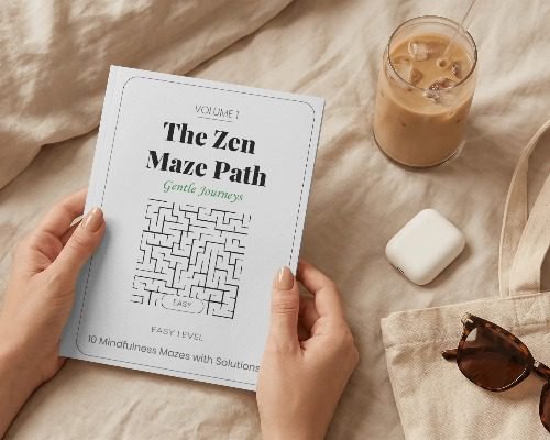 Maze Book Easy level PDF Print ready Free Download